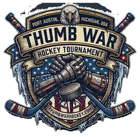 Thumb War Hockey crest